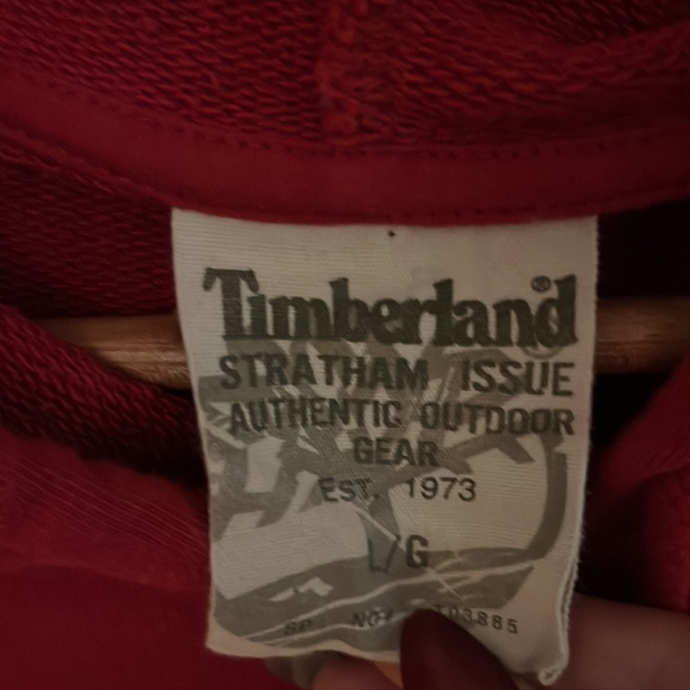 COPY - Timberland hoodie size L 1973 logo used in a good condition - Picture 2 of 5